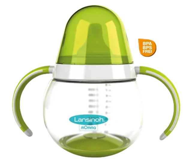 بطری شیر و آشامیدنی دو دسته کودک momma