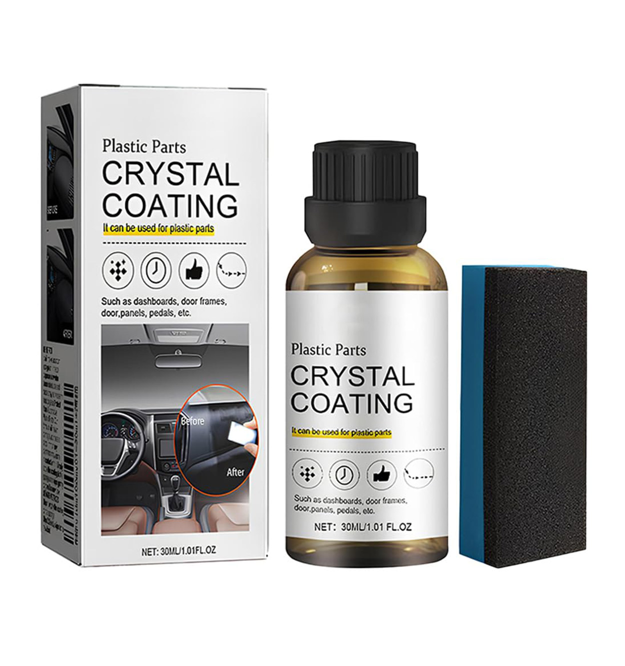 واکس نانو خودرو کریستال Crystal Coating