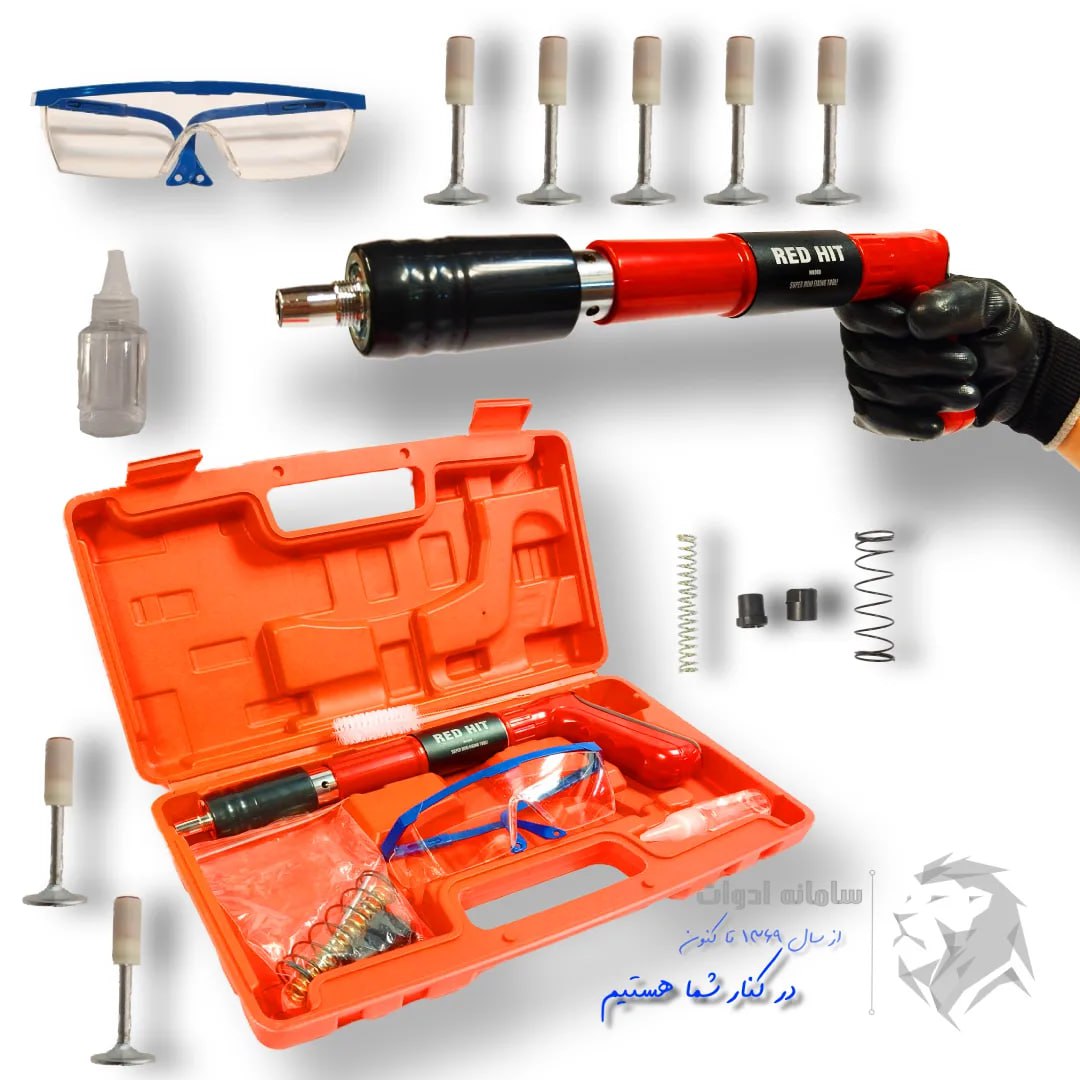 دستگاه میخ کوب دستی بسته ۵۰ عددی برند رد هیت