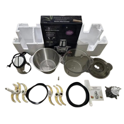 خردکن غذا ساز برقی دوقلوسیلور کرست مدل SL-2024 ظرفیت 3/8 لیتری