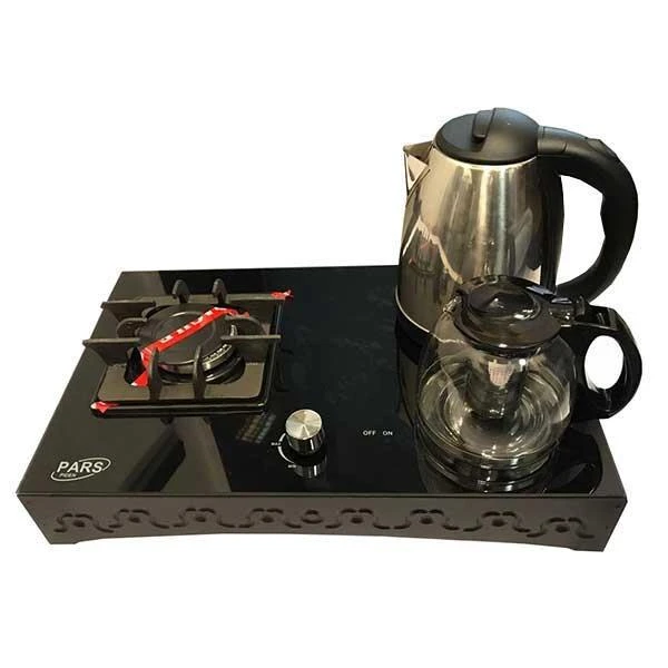 چایی ساز همراه با اجاق گاز رومیزی برند پارس مدل2020