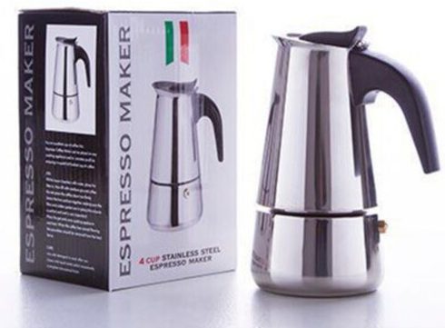 قهوه جوش و اسپرسوساز موکاپات ایتالیایی اسپرسو میکر 4 کاپ