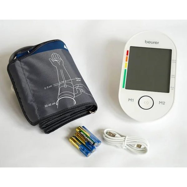 فشارسنج بازویی بیورر _ مدلBM55+ هدیه طب سنج FT09